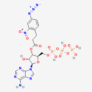 3'-O-(3-(2-Nitro-4-azidophenyl)propionyl)adenosine triphosphate