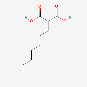 molecular formula C10H18O4 B1197064 2-Heptyl-malonic acid CAS No. 760-54-3