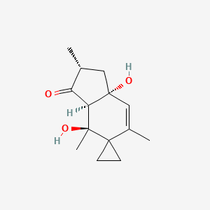 molecular formula C14H20O3 B1197073 Ptaquilosin CAS No. 124818-28-6