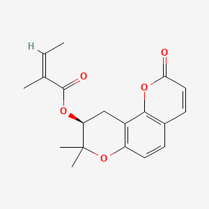molecular formula C19H20O5 B1197082 Selinidin CAS No. 19427-82-8