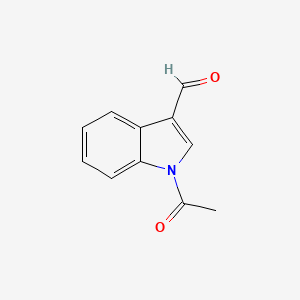 molecular formula C11H9NO2 B1197095 1-Acetyl-1H-indole-3-carbaldehyde CAS No. 22948-94-3