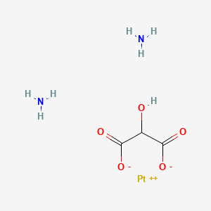 Hydroxymalonatodiammine platinum (II)