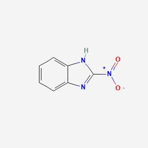 molecular formula C7H5N3O2 B1197101 2-Nitro-1H-benzo[d]imidazole CAS No. 5709-67-1