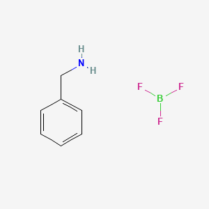 B1197106 (Benzylamine)trifluoroboron CAS No. 696-99-1