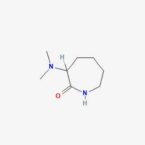 2H-Azepin-2-one, 3-(dimethylamino)hexahydro-