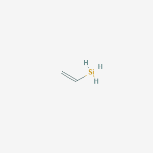 molecular formula C2H3Si B1197119 Ethenylsilane CAS No. 7291-09-0