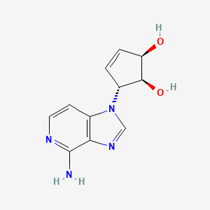 (1s,2r,5r)-5-(4-Amino-1h-imidazo[4,5-c]pyridin-1-yl)cyclopent-3-ene-1,2-diol