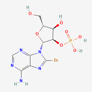 molecular formula C10H13BrN5O7P B1197135 8-Bromo-2'-amp CAS No. 23583-49-5