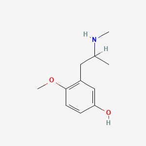 molecular formula C11H17NO2 B1197144 5-Hydroxymethoxyphenamine CAS No. 61866-76-0