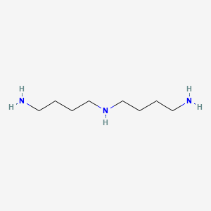 molecular formula C8H21N3 B1197146 Sym-homospermidine CAS No. 4427-76-3