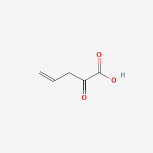 molecular formula C5H6O3 B1197147 2-Oxopent-4-enoic acid CAS No. 20406-62-6