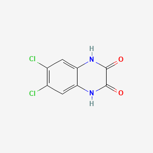 molecular formula C8H4Cl2N2O2 B1197149 6,7-二氯喹喔啉-2,3(1H,4H)-二酮 CAS No. 25983-13-5