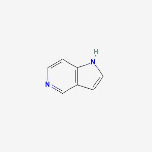 molecular formula C7H6N2 B1197152 5-Azaindole CAS No. 271-34-1