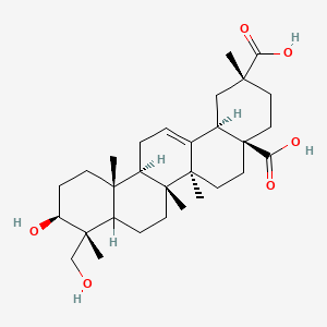 molecular formula C30H46O6 B1197154 Esculentic acid (Phytolacca) CAS No. 56283-68-2