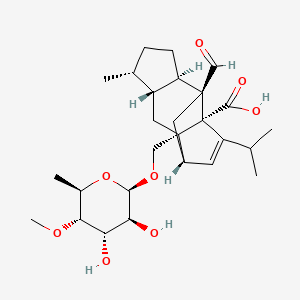 molecular formula C27H40O8 B1197155 Sordarin 