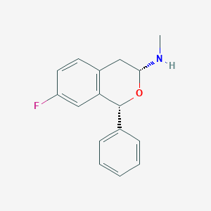 molecular formula C16H16FNO B1197164 Fenisorex CAS No. 34887-52-0