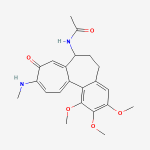 molecular formula C22H26N2O5 B1197167 N-Methylcolchiceinamide CAS No. 63917-71-5