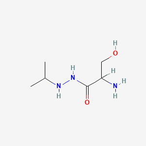 molecular formula C6H15N3O2 B1197171 Serine isopropylhydrazide CAS No. 2975-42-0