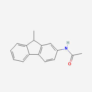 molecular formula C16H15NO B11971831 n-(9-Methyl-9h-fluoren-2-yl)acetamide CAS No. 92962-35-1