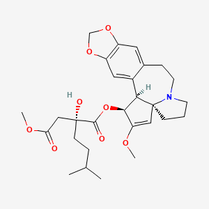 molecular formula C28H37NO8 B1197191 Deoxyharringtonine CAS No. 36804-95-2
