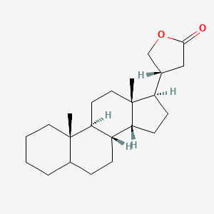 molecular formula C23H36O2 B1197209 Cardanolide CAS No. 4427-84-3