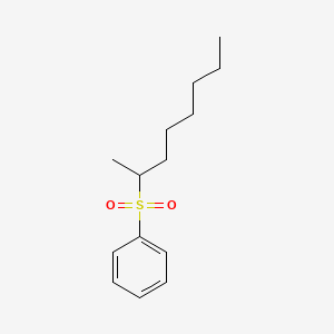 molecular formula C14H22O2S B11972107 (Octane-2-sulfonyl)-benzene CAS No. 51801-03-7
