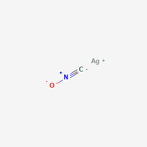 molecular formula AgCNO<br>CAgNO B1197211 Silver fulminate CAS No. 5610-59-3