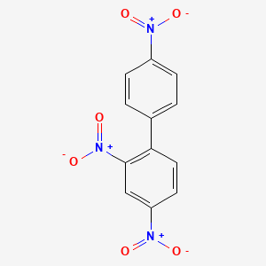 molecular formula C12H7N3O6 B11972249 2,4,4'-Trinitrobiphenyl CAS No. 36712-34-2