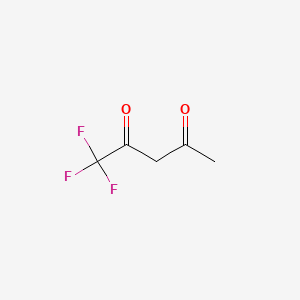molecular formula C5H5F3O2 B1197229 Trifluoroacetylacetone CAS No. 367-57-7