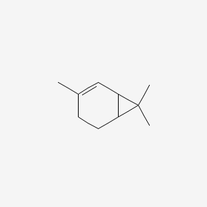 molecular formula C10H16 B1197232 (+)-2-Carene CAS No. 4497-92-1
