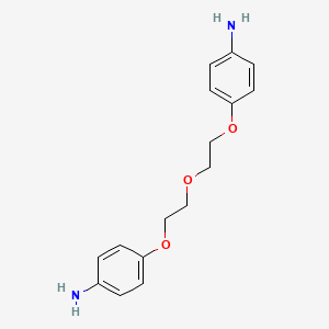 molecular formula C16H20N2O3 B1197233 Bis(beta-(4-aminophenoxy)ethyl) ether CAS No. 6954-41-2