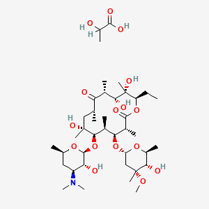 molecular formula C40H73NO16 B1197235 Erythromycin Lactate CAS No. 41033-54-9