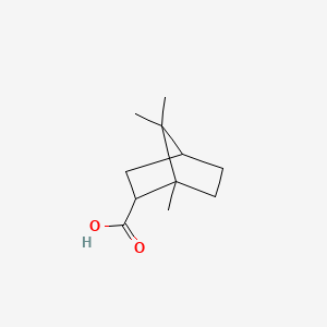 molecular formula C11H18O2 B1197252 CAMPHANIC ACID 