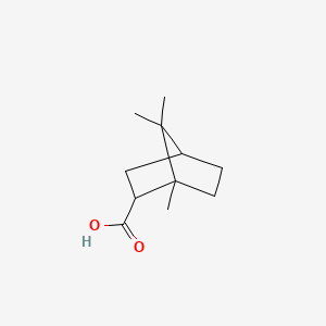 molecular formula C11H18O2 B1197252 2-Bornanecarboxylic acid 