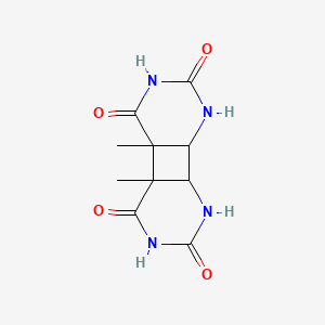 molecular formula C10H12N4O4 B1197255 Thymine dimer 