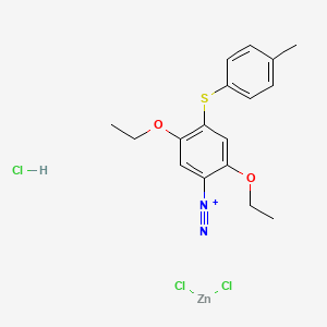 molecular formula C17H20Cl3N2O2SZn+ B11972561 Einecs 249-087-9 CAS No. 28573-66-2