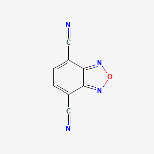 molecular formula C8H2N4O B1197261 4,7-二氰基苯并呋喃 CAS No. 20138-81-2