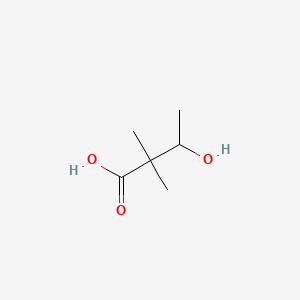 3-Hydroxy-2,2-dimethylbutanoic acid