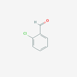 molecular formula C7H5ClO<br>ClC6H4CHO<br>C7H5ClO B119727 2-氯苯甲醛 CAS No. 89-98-5