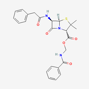 Benzamidomethyl benzylpenicillinate