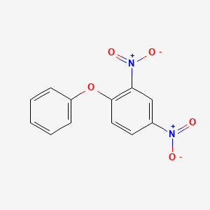 molecular formula C12H8N2O5 B11972860 2,4-Dinitro-1-phenoxybenzene CAS No. 2486-07-9