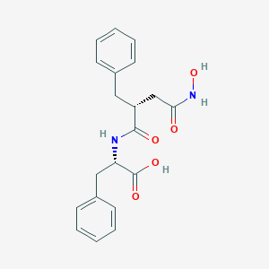 3-(N-Hydroxycarboxamido-2-benzylpropanoyl)phenylalanine