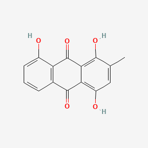molecular formula C15H10O5 B1197300 Digitopurpone CAS No. 34425-57-5