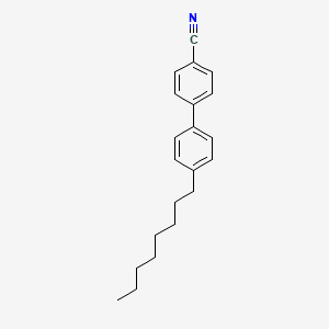 molecular formula C21H25N B1197303 4-Cyano-4'-octylbiphenyl CAS No. 52709-84-9