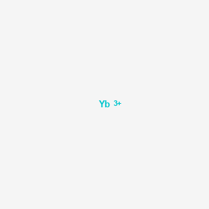 molecular formula Yb+3 B1197304 Ytterbium (III) ion CAS No. 18923-27-8