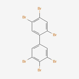 molecular formula C12H4Br6 B1197307 2,3',4,4',5,5'-Hexabromobiphenyl CAS No. 67888-99-7