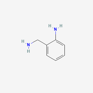 molecular formula C7H10N2 B1197330 2-(Aminomethyl)aniline CAS No. 4403-69-4