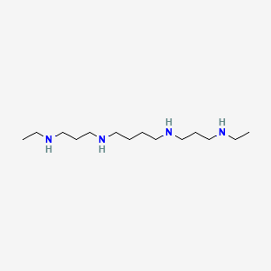 molecular formula C14H34N4 B1197336 N(1), N(12)-diethylspermine CAS No. 61345-84-4
