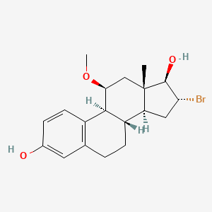molecular formula C19H25BrO3 B1197340 16-Bromomethoxyestradiol CAS No. 82123-98-6