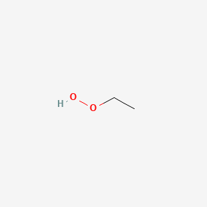 molecular formula C2H6O2 B1197342 Ethyl hydroperoxide CAS No. 3031-74-1